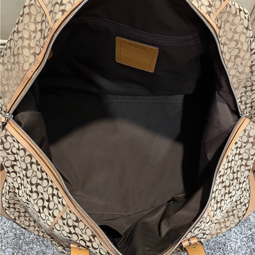 Coach Large Weekender Duffel Bag - Picture 10 of 12